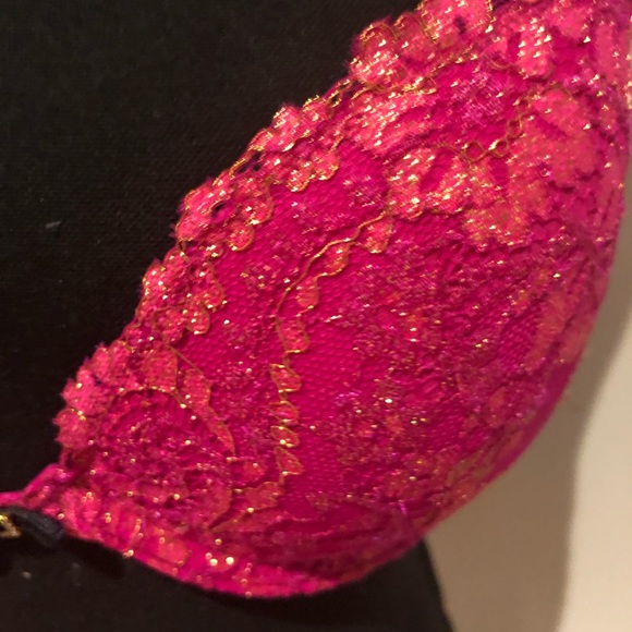 Gorgeous “Black bow”bra set S/34B - Picture 2 of 15